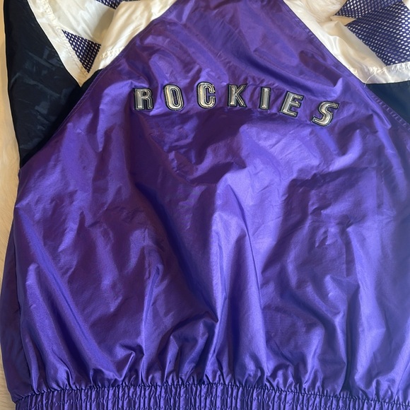 Vintage Colorado Rockies Pro Player jacket 90’s Mens XL - Picture 3 of 11